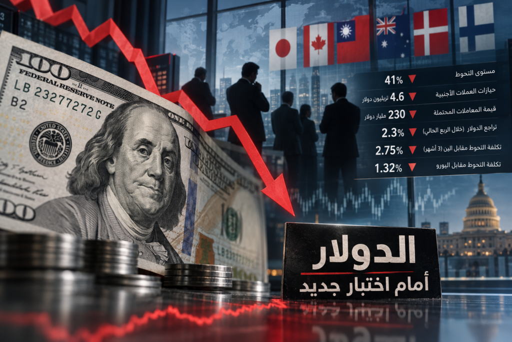 الدولار يواجه اختباراً جديداً.. تغير سلوك المستثمرين يهدد العملة الأميركية